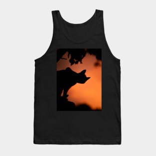 Black Cat Twilight - Halloween 2019 Tank Top